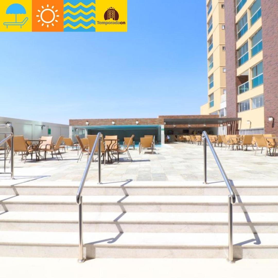 Апарт отель Piazza Com Acesso Ao Acqua Park Калдас-Новас Экстерьер фото